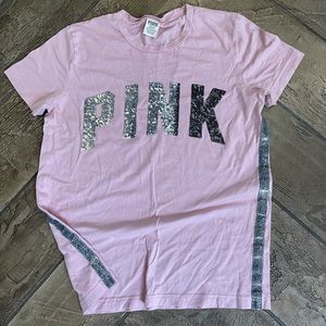 Victoria’s Secret Pink sequin T-shirt